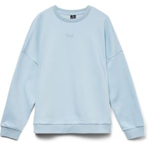 VERO MODA Damer Vmpernille Bea Ls Sweat Box JRS, Luftig blå, XS VERO MODA Damer Vmpernille Bea Ls Sweat Box JRS, Luftig blå, XS