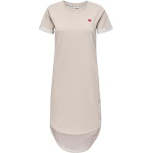 JDY ivy S/S Dress JRS Noos, Chateau grå, S JDY ivy S/S Dress JRS Noos, Chateau grå, S