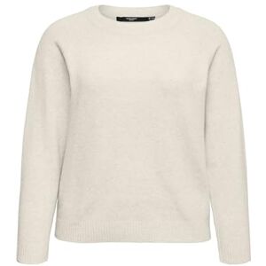 VERO MODA VMCDOFFY LS O-hals blus GA böjd, Björk/detalj: w. Melange, S VERO MODA VMCDOFFY LS O-hals blus GA böjd, Björk/detalj: w. Melange, S