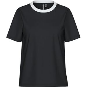 PIECES Dam Pcria Ss Solid Tee Noos Bc T-shirt, svart, M PIECES Dam Pcria Ss Solid Tee Noos Bc T-shirt, svart, M