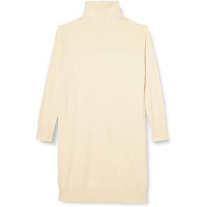 LYNNEA Stickad långärmad klänning för kvinnor, midi 15624939-LY02, yllvit, XL/XXL, Stickad långärmad klänning midi, XL/XXL LYNNEA Stickad långärmad klänning för kvinnor, midi 15624939-LY02, yllvit, XL/XXL, Stickad långärmad klänning midi, XL/XXL