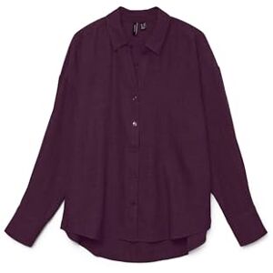 VERO MODA Vmmelaney Queeny Ls Shirt WVN Noos, Vinprovning, M VERO MODA Vmmelaney Queeny Ls Shirt WVN Noos, Vinprovning, M