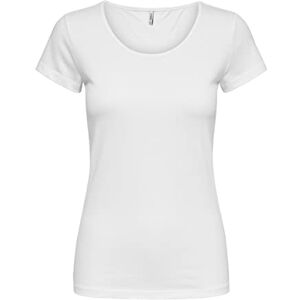 ONLY 15205059 T-shirt, S, Vit ONLY 15205059 T-shirt, S, Vit