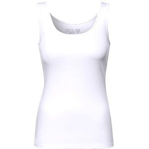 Cecil Damen Linda Top, Weiß (White 10000), XL EU Cecil Damen Linda Top, Weiß (White 10000), XL EU