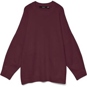 VERO MODA CURVE dam Vmcboom Ls O-hals tröja Ga Noos Cur, Vinprovning, M VERO MODA CURVE dam Vmcboom Ls O-hals tröja Ga Noos Cur, Vinprovning, M