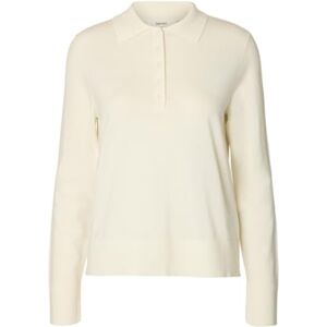 SELECTED WOMEN SELECTED Kvinnor Slfthea Ls stickad merino krage Noos, Häger, M SELECTED WOMEN SELECTED Kvinnor Slfthea Ls stickad merino krage Noos, Häger, M