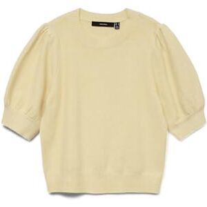 VERO MODA Vmdoffy 2/4 O-hals tröja Ga Noos, Gyllene haze, XL VERO MODA Vmdoffy 2/4 O-hals tröja Ga Noos, Gyllene haze, XL