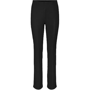 VERO MODA dam Vmkara Hr Slim Flared Noos Pants, svart, L VERO MODA dam Vmkara Hr Slim Flared Noos Pants, svart, L