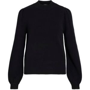 Vila Female långärmad blus hög hals, svart, M Vila Female långärmad blus hög hals, svart, M