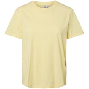 PIECES Dam Pcria Ss Solid Tee JRS Noos Bc, Fransk vanilj, XL PIECES Dam Pcria Ss Solid Tee JRS Noos Bc, Fransk vanilj, XL