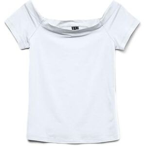 VERO MODA Vmpanda off-axel topp JRS Ga Noos, Ljus vit, M VERO MODA Vmpanda off-axel topp JRS Ga Noos, Ljus vit, M