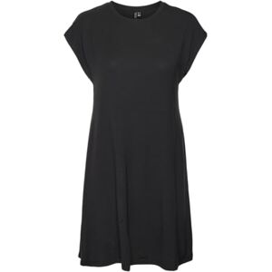VERO MODA VMAVA SL Knee Dress JRS NOOS, svart, M VERO MODA VMAVA SL Knee Dress JRS NOOS, svart, M