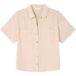 Springfield Skjorta Beige 40, Tryckt rostat, 38 Springfield Skjorta Beige 40, Tryckt rostat, 38