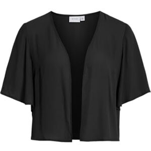 Vila Vielke 2/4 shorts Bolero/DC, Svart skönhet, 38 Vila Vielke 2/4 shorts Bolero/DC, Svart skönhet, 38