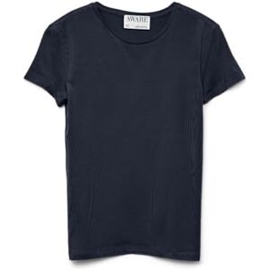 VERO MODA Awines Fiona Ss O-Neck Top Noos, Mörk safir, XXL VERO MODA Awines Fiona Ss O-Neck Top Noos, Mörk safir, XXL