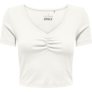 ONLY Onlbetty Life S/S Scallop V-hals Cc JRS, Molndansare, XL ONLY Onlbetty Life S/S Scallop V-hals Cc JRS, Molndansare, XL