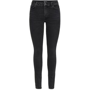 PIECES Skinny-fit-jeans för kvinnor, Mörkgrå denim, (XS) W x 32L PIECES Skinny-fit-jeans för kvinnor, Mörkgrå denim, (XS) W x 32L