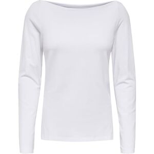 ONLY Onlkiss Life LS Boatneck Top CC Jrs Noos, Vit, L Dam, Vit, L ONLY Onlkiss Life LS Boatneck Top CC Jrs Noos, Vit, L Dam, Vit, L
