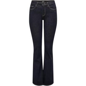 ONLY Female Flared fit jeans ONLBLUSH utställda jeans, Mörkblå denim, XL / 30L ONLY Female Flared fit jeans ONLBLUSH utställda jeans, Mörkblå denim, XL / 30L