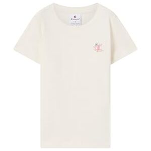 Champion Legacy flickor, grafisk rund hals t-shirt, L, beige, BEIgE, L Champion Legacy flickor, grafisk rund hals t-shirt, L, beige, BEIgE, L