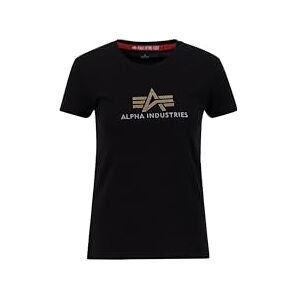 Alpha Industries Crystal T-Shirt För Kvinnor Black Alpha Industries Crystal T-Shirt För Kvinnor Black