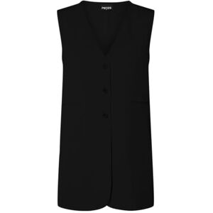 PIECES Pckamil Sl Vest, svart, L PIECES Pckamil Sl Vest, svart, L