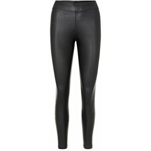 PIECES Dam PCNEW Shiny HW NOOS leggings, svart, XS/S PIECES Dam PCNEW Shiny HW NOOS leggings, svart, XS/S