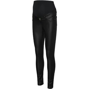 MAMA.LICIOUS Mlsantos Slim Coated Hb Jeans Noos, svart, 28W / 34L MAMA.LICIOUS Mlsantos Slim Coated Hb Jeans Noos, svart, 28W / 34L