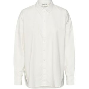 VERO MODA Awparis Ls lös Oxford skjorta VMA Noos, Snövit, XXL VERO MODA Awparis Ls lös Oxford skjorta VMA Noos, Snövit, XXL