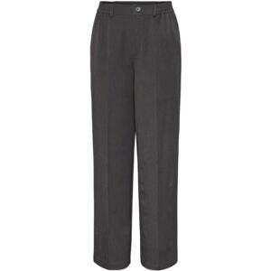 PIECES Pccamil Hw Wide Pant Noos byxor för kvinnor, Mörkgrå melange, (XL) W x 32L PIECES Pccamil Hw Wide Pant Noos byxor för kvinnor, Mörkgrå melange, (XL) W x 32L