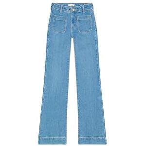Wrangler dam jeans Flare, Flare Fit, utsvängt ben, Velvet Sky, 30W x 32L Wrangler dam jeans Flare, Flare Fit, utsvängt ben, Velvet Sky, 30W x 32L