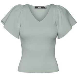 VERO MODA VMGINNY SS V-hals, NOOS-tröja, jadeit XL, Jadeit, XL VERO MODA VMGINNY SS V-hals, NOOS-tröja, jadeit XL, Jadeit, XL