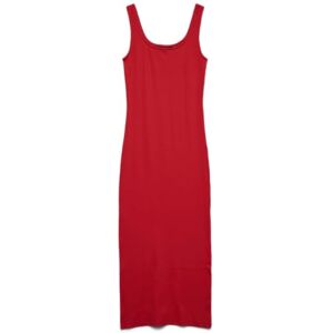 VERO MODA dam Vmchloe Sl 7/8 Dress JRS Ga Noos, Eldigt röd, XS VERO MODA dam Vmchloe Sl 7/8 Dress JRS Ga Noos, Eldigt röd, XS