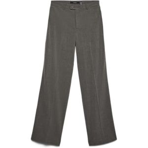 VERO MODA Vmtexas MW Straight Pant Noos, grå, M/34L dam, Grå, M / 34L VERO MODA Vmtexas MW Straight Pant Noos, grå, M/34L dam, Grå, M / 34L