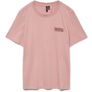 VERO MODA dam Vmfrigga Paulina Ss Top Box JRS Ga, Ros elegans, XS VERO MODA dam Vmfrigga Paulina Ss Top Box JRS Ga, Ros elegans, XS