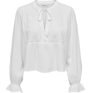 ONLY Onlvicky Life L/S Emb Top WVN Noos ONLY Onlvicky Life L/S Emb Top WVN Noos