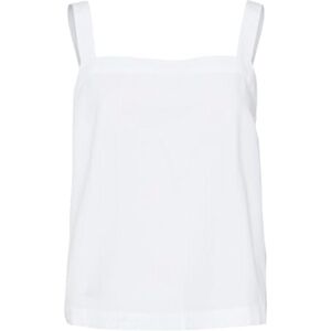 VERO MODA Damer Vmgili Square Neck Singlet WVN Ga Top, Ljus vit, XS VERO MODA Damer Vmgili Square Neck Singlet WVN Ga Top, Ljus vit, XS