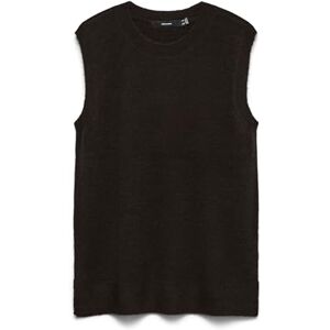 VERO MODA Vmlefile Sl O-hals tröja Noos, Choklad tårta, S VERO MODA Vmlefile Sl O-hals tröja Noos, Choklad tårta, S