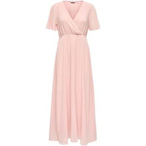 ONLY Onlstar Life S/S Mia Maxi Dress Ptm, Rosenrök, XS ONLY Onlstar Life S/S Mia Maxi Dress Ptm, Rosenrök, XS