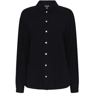 PIECES Pcvinsty Ls skjorta Noos blus, svart, L PIECES Pcvinsty Ls skjorta Noos blus, svart, L
