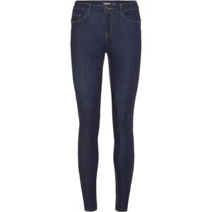 VERO MODA Smala jeans för kvinnor, Blå (mörkblå denim), 34W x 32L VERO MODA Smala jeans för kvinnor, Blå (mörkblå denim), 34W x 32L