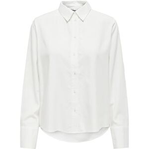 ONLY Onlberit L/S Shirt WVN, Snövit, XL ONLY Onlberit L/S Shirt WVN, Snövit, XL