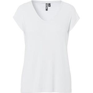 PIECES Dam Pcbillo Tee Solid Noos Bc T-shirt, Vit (ljusvit), M PIECES Dam Pcbillo Tee Solid Noos Bc T-shirt, Vit (ljusvit), M