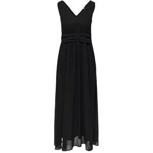 ONLY Onllaurine Fr S/L lång klänning Cs Ptm, svart, XS ONLY Onllaurine Fr S/L lång klänning Cs Ptm, svart, XS