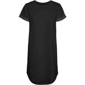 VERO MODA dam Vmsashamilla Ss Sweat Dress Noos klänning, svart, M VERO MODA dam Vmsashamilla Ss Sweat Dress Noos klänning, svart, M