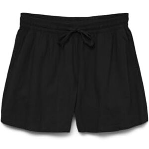 VERO MODA dam Vmlinn WVN Noos shorts, svart, XS VERO MODA dam Vmlinn WVN Noos shorts, svart, XS