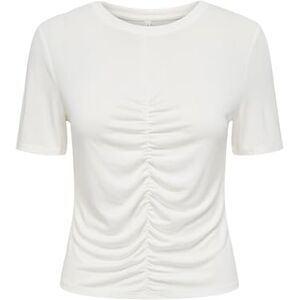 ONLY Damer Onlfree Life S/S O-Neck Gatherng Top JRS, Molndansare, S ONLY Damer Onlfree Life S/S O-Neck Gatherng Top JRS, Molndansare, S