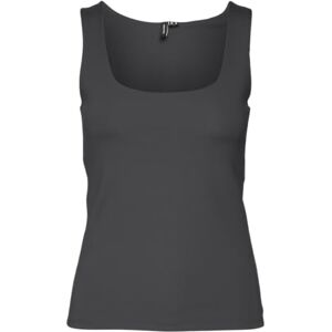 VERO MODA Damer Vmmillion Sl Square Top 2-vägs JRS Noos, asfalt, M VERO MODA Damer Vmmillion Sl Square Top 2-vägs JRS Noos, asfalt, M
