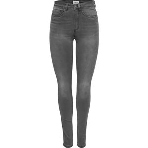 ONLY Dam skinny jeans ONLROYAL hög midja skinny fit jeans, Grå (mörk grå denim), XS / 30L ONLY Dam skinny jeans ONLROYAL hög midja skinny fit jeans, Grå (mörk grå denim), XS / 30L