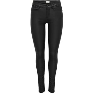 ONLY Dam Onlanne Mid Coated 15151791 Belagda leggings, Svart, XL / 32L ONLY Dam Onlanne Mid Coated 15151791 Belagda leggings, Svart, XL / 32L